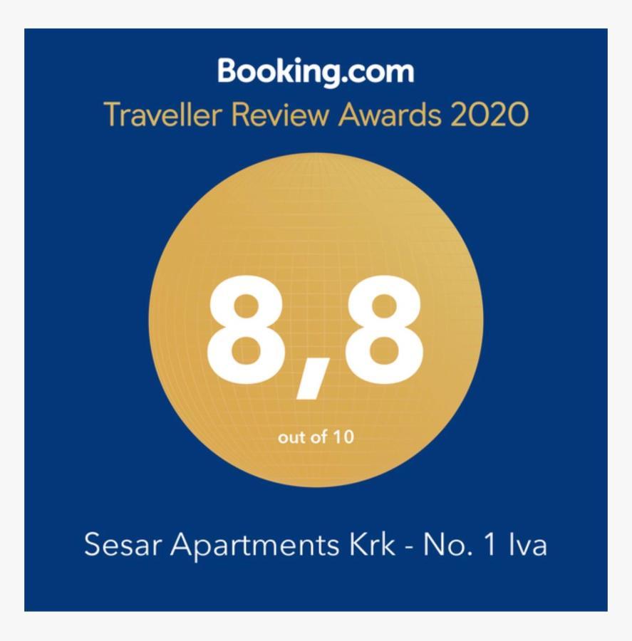 Sesar Apartments Krk - No. 1 Iva Krk Town Dış mekan fotoğraf